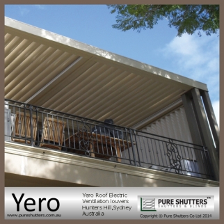 Automatic Electric Louver ROOF