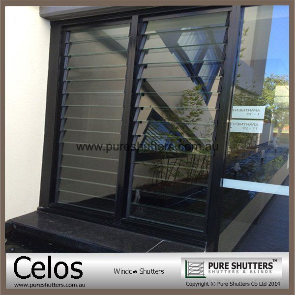 Celos 152mm Adjustable Jalousie Shutters