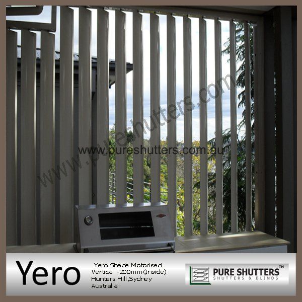 YERO SHADE 200 Motoirsed Aluminium shutter