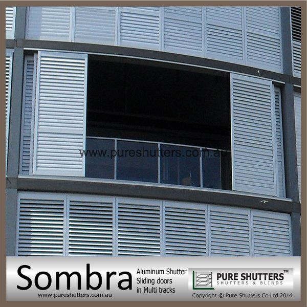 SS018003 Aluminium exterior louver