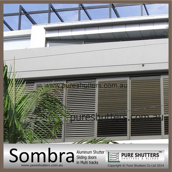 SS016002 Sombra Exterior Aluminium sun louver