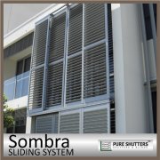 Dual Track Sliding Aluminium louver window